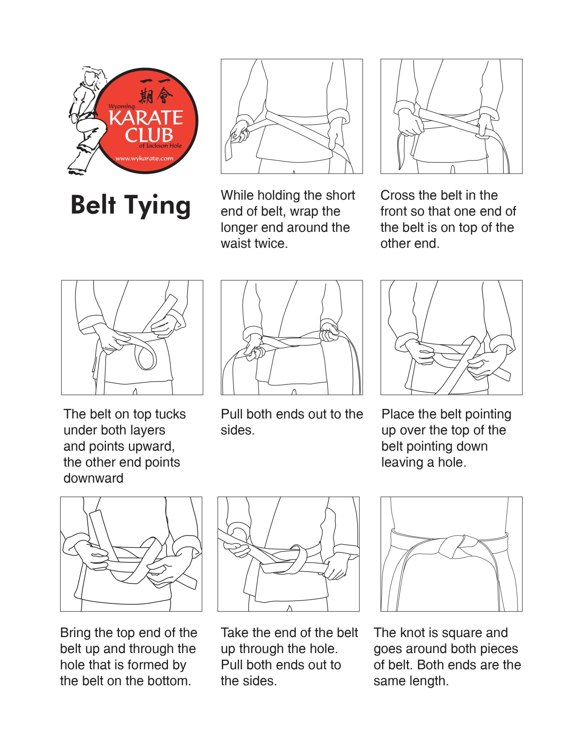 Belt Tying